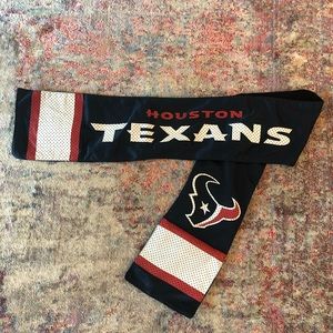 Houston Texans Jersey Scarf with Hidden Pocket